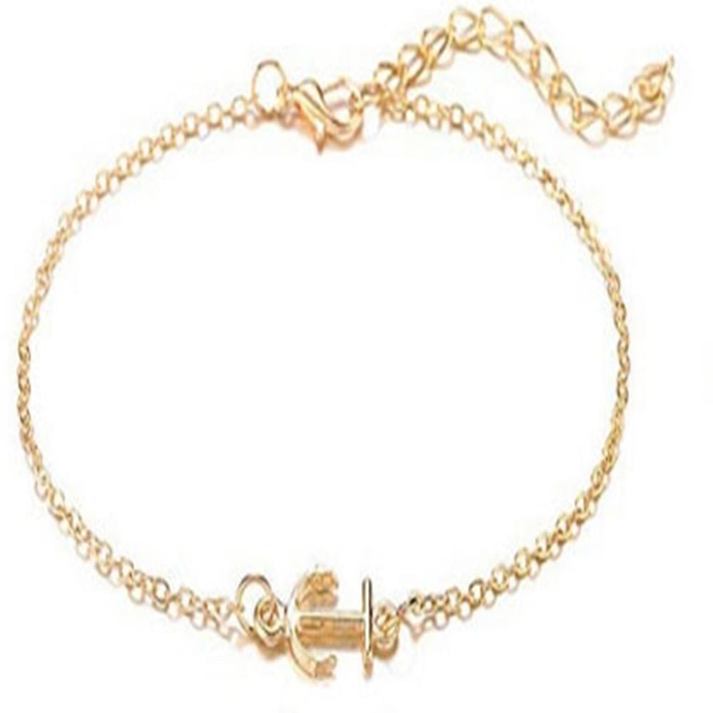 Trendiger europäischer und amerikanischer Sommer-Strand-Fußkettchen - Modischer Damen-Fußschmuck