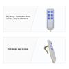 Durable 6 Button Lifting Bed Controller 8 Pin Plug Wear Resistant Hospital Bed Remote Lift Chair Remote Lift Chairs