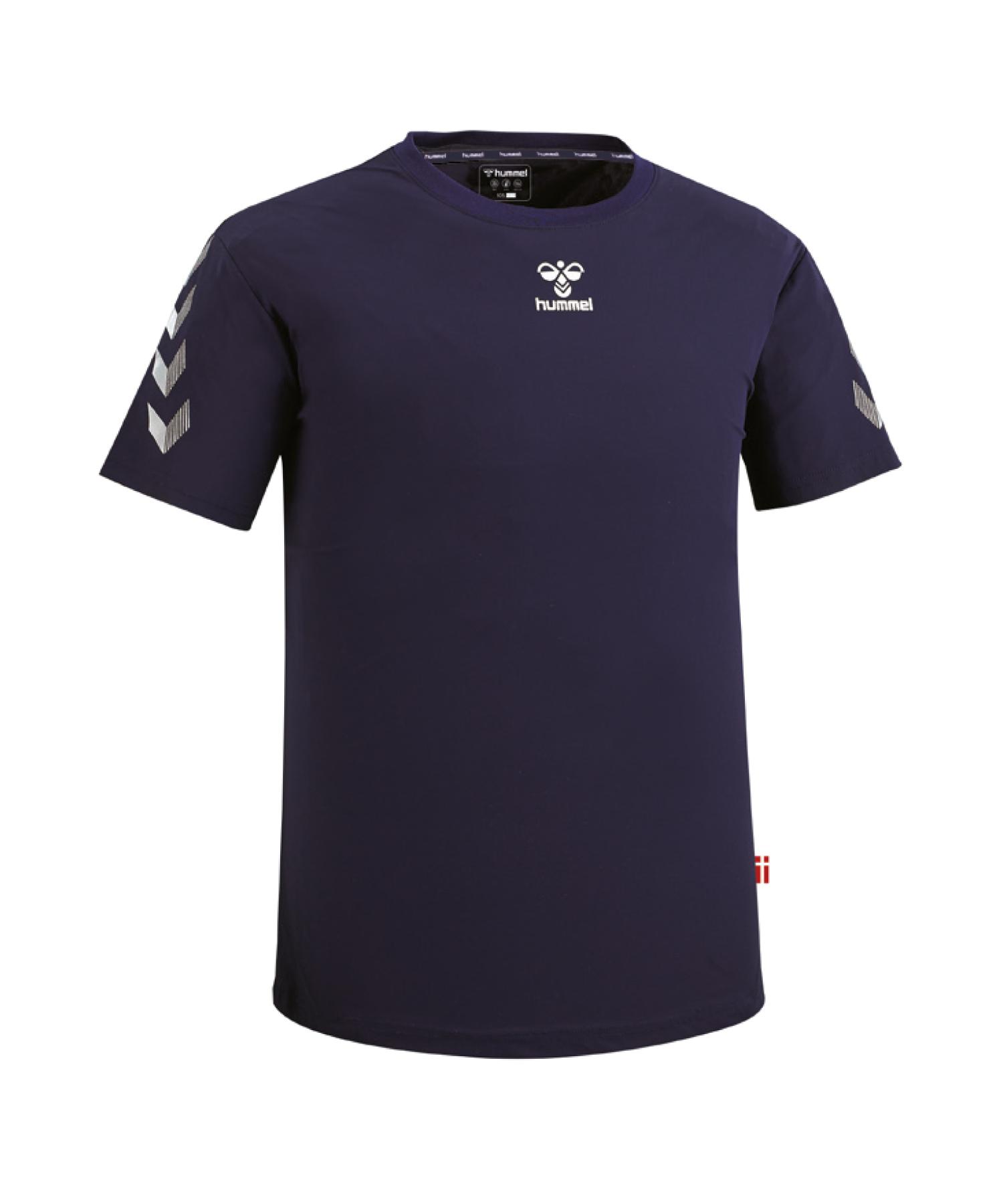 Hummel Functional Cooling Short Sleeve T-Shirt - Navy (Hm-753) L