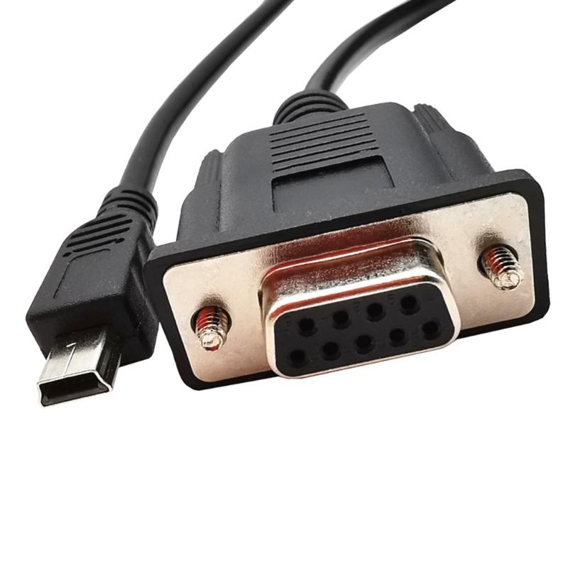 9Pin DB9 Female To Mini USB Plug RS232 Serial Console Cable for 7250 7450 7750 Switches