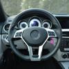 Car Steering Wheel Chrome Panel Cover Trim For Mercedes Benz A B C E GLK GLA CLA CLS Class W176 W204 W212 X156 C117 W246 W218