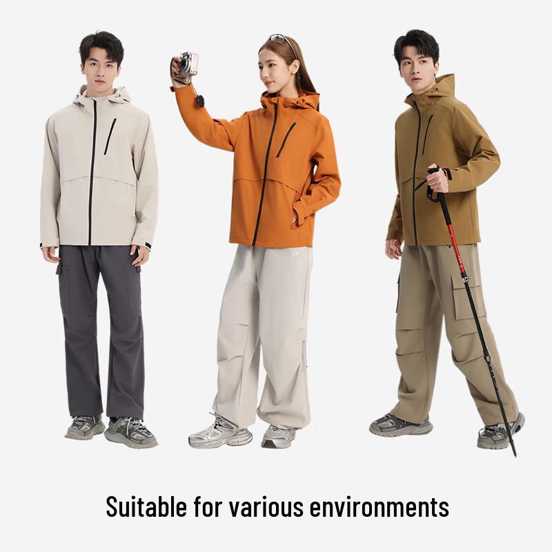 Fengmao Unisex Outdoor Windproof Hiking Jacket