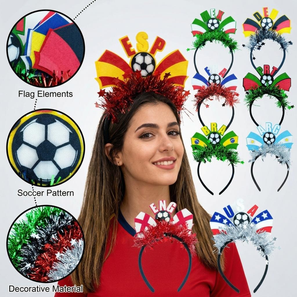 Football Fans Cheering Headbands
