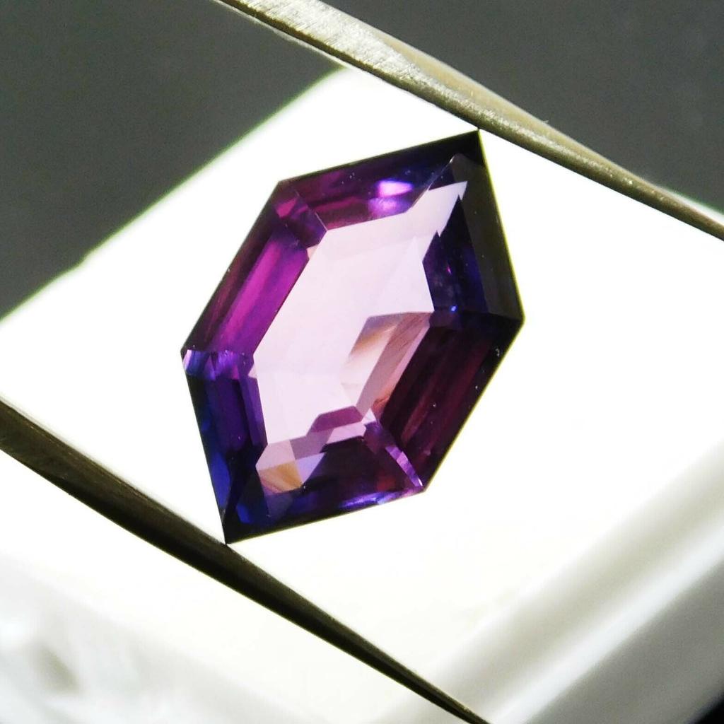 Natural Purple Tanzanite Loose Gemstone 7.00 Ct Fancy Cut for Jewelry Making and Gem Collections