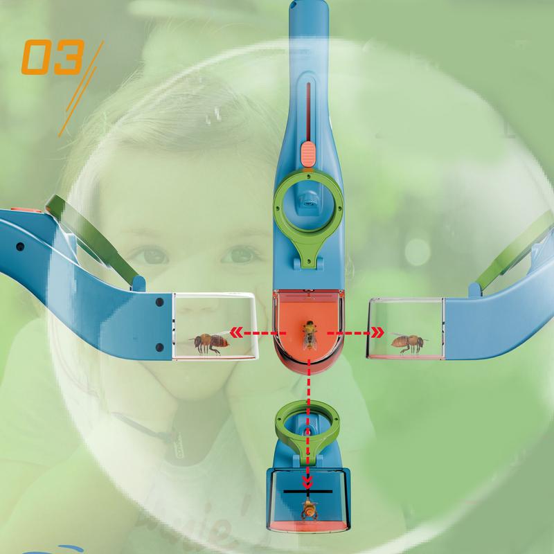 New Insect Catcher Handheld Fly Grabber Spider Catcher Bug Insect Catching Tool Bee Clamp Insect Catching Artifact Insect Trap
