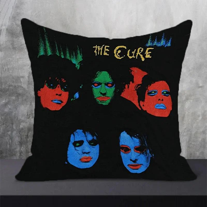 Home Decor Pillow Covers Furniture Robert Smith Luxury Sofa Cushions Art Cushion Cover Decorative Pillowcases The Cure Pillows