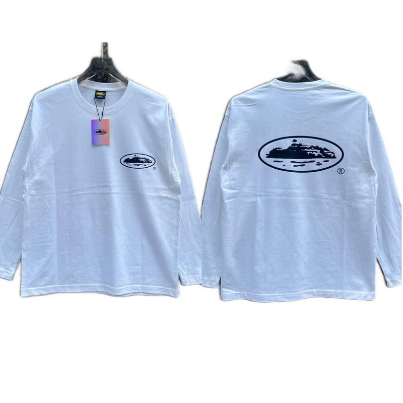 Skull Island Unisex Farbblock Buchstabenprint Raglan Langarm T-Shirt