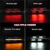 LED Rear Bumper Brake Light Reflector For Honda Civic 2016- Tail Light Dynamic Turn Signal Functionality