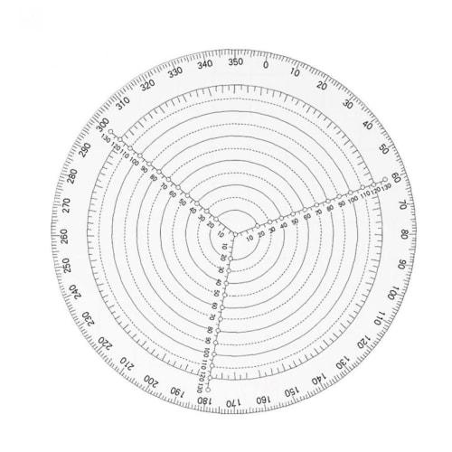 High-Precision Center Finder Tool, Creative Lathe Work Compass Circle Gauge Machining Tool for Wood Turning and Drawing