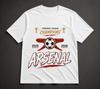 Arsenal Premier League Champions 2025-2026 T-Shirt – Football Cannon Graphic Tee