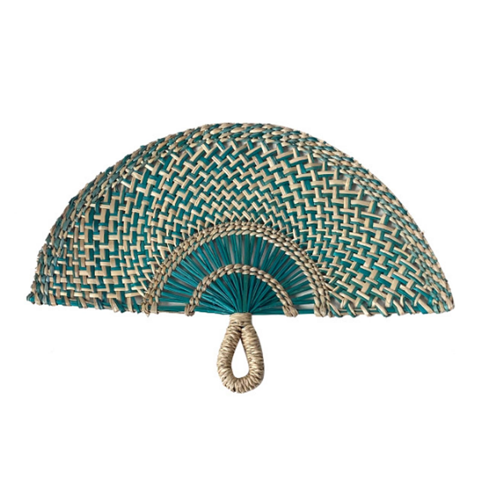 

Соломенный веер настенное украшение трава плетеный вручную веер подвесные украшения для спальни фон свадебный декор для дома 4