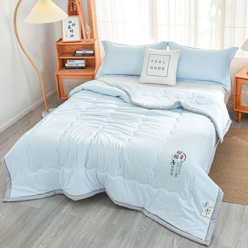 Spring - Summer Lightweight Cooling Quilt: Single - Size Air - Conditioned Comforter Core,Great for Summer Overnights