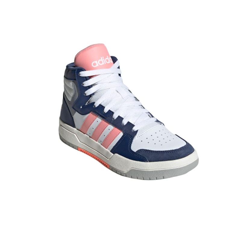adidas Neo Entrap Mid Bequeme High-Top Skateschuhe Damen Sneaker Blau Rosa EH1451