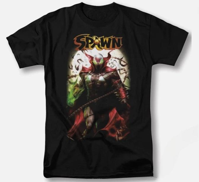 Vintage Graphic Design TShirt Spawn Shirt 90s Movie Classic Retro