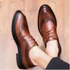2022Newest High Quality Men Oxfords Shoes Male Formal Leather Shoes Men Brogues Shoes  Bullock Business Wedding Dress Shoes 85 Ch65