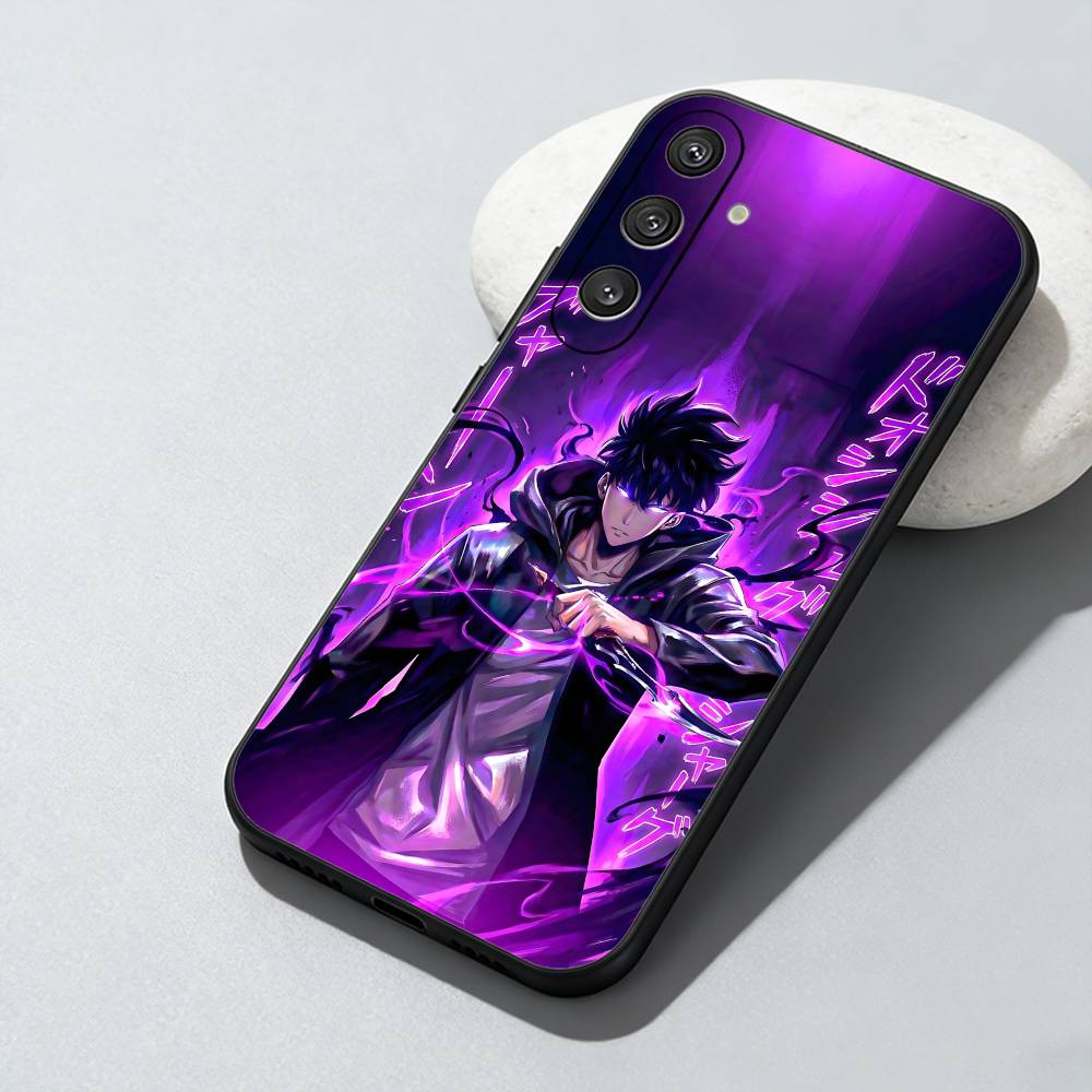 

SOLO Sung J-W Phone Case For Samsung Galaxy A73,A72,A71,A70,A52,A51 Others Soft Black Cover Samsung a31