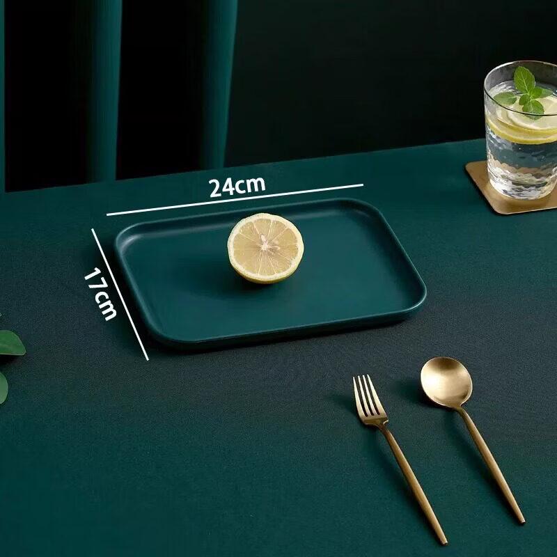 Rectangular Plastic Tea & Serving Tray