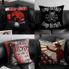Band Llimp Bbizkit Album Cushion Cover Pillow Case Antidustmite Invisible zipper silky plush cushion