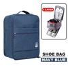 Fashion Oxford Cloth Shoe Storage Bags Waterproof Hanging Travel Shoe Bag Large Capacity Multi-function Shoe Organizer