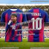 New Lamine Yamal Style Kids Soccer Jersey Lightweight Breathable Quick Dry Sports T Shirt For Youth Training And Daily Wear