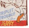 Marushin Carry Tom and Jerry Antibacterial and Available in Two 4105000800 Towel/Hand Towel, "Trouble Jerry" Design, Cotton, Deodorizing, Sizes,