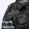 Casual Real Cowhide Genuine Leather Jacket Slim Mens Clothes Spring Autumn Men's Cow Leather Clothing