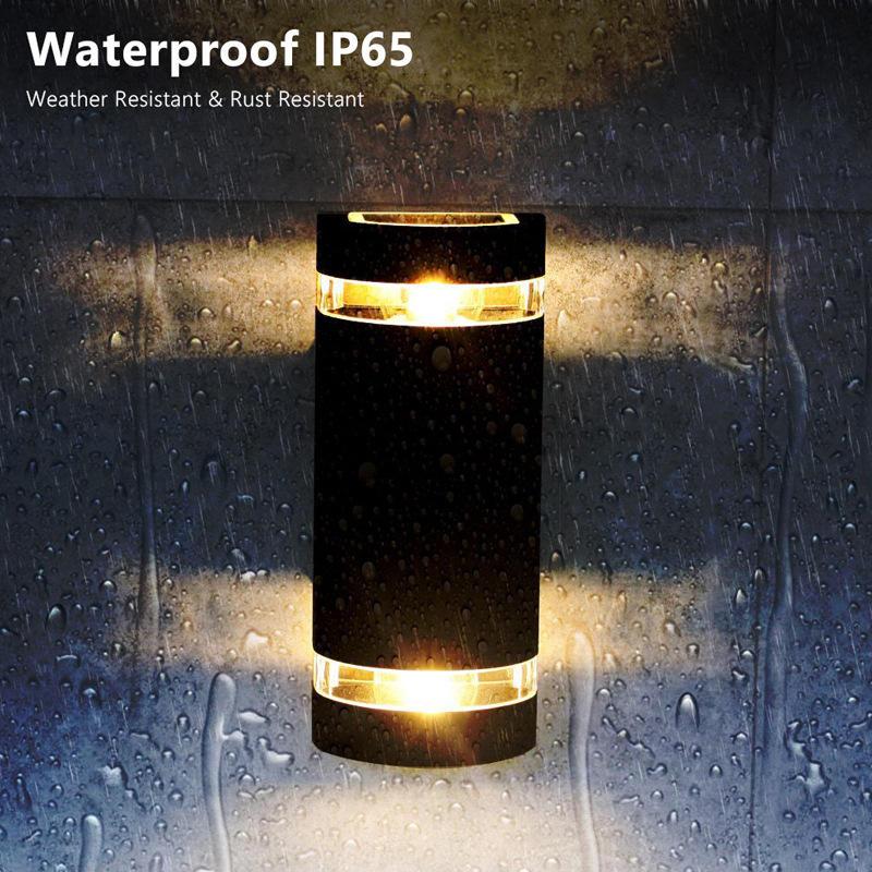Modern Decoration Wall Mounted Porch Corridor Sconce Lights Up and Down Outdoor Wall Light Led Waterproof Ip65 Outdoor Wall Lamp