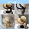 Straw Hat For Women Summer Sunshade Wide Brim Garden Style Breathable Sun Hat For Outdoor Travel