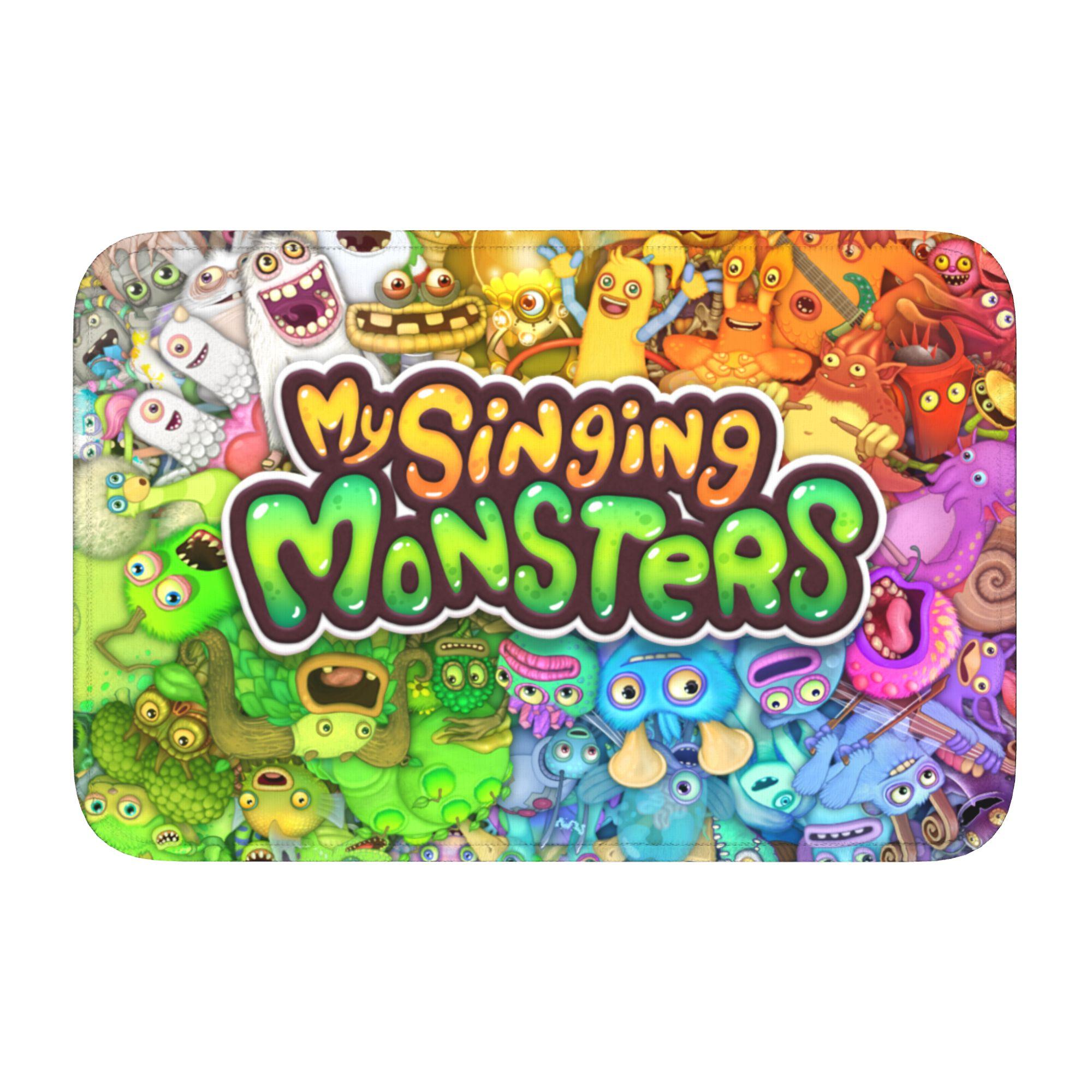 Tapis de porte personnalisé My Singing Monsters Antidérapant Tapis de bain Cuisine Garage Tapis de sol 40*60cm 40cm x 60cm