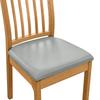 1PC PU Waterproof Chair Cushion Cover For Kitchen Dining Room Seat Slipcovers Removable Dining Room Chair Seat Cushion Cover