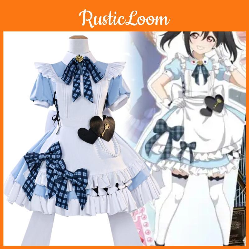 Costume Cosplay Lovelive Coffee Shop Dress Halloween Party Stage Performance