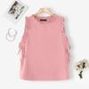 ZANZEA Women Casual Round Neck Solid Color Summer Sleeveless Tank Tops
