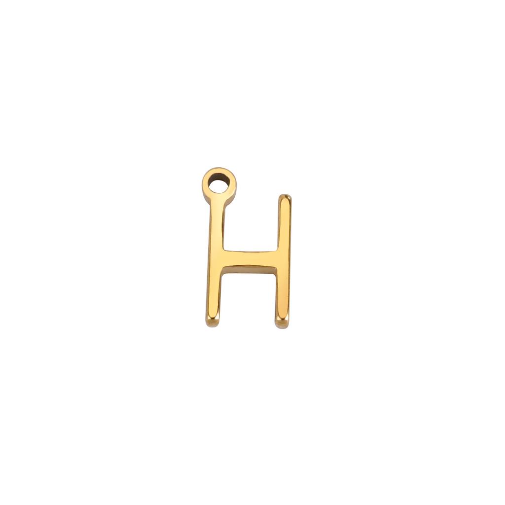 1 Stück 304 Edelstahl Mini-Buchstaben " A-Z " Anhänger Für Schmuckherstellung Initialen Alphabet/ Großbuchstaben Anhänger Armband Halskette DIY