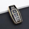 2/3/4 Buttons Key Cover For Mitsubishi Outlander - Smart Remote Tpu Car Key Case Holder With Keychain Rings Accessories