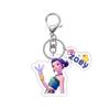 Acrylic Keychain Pendant Student School Bag Cute Decoration Small Gift