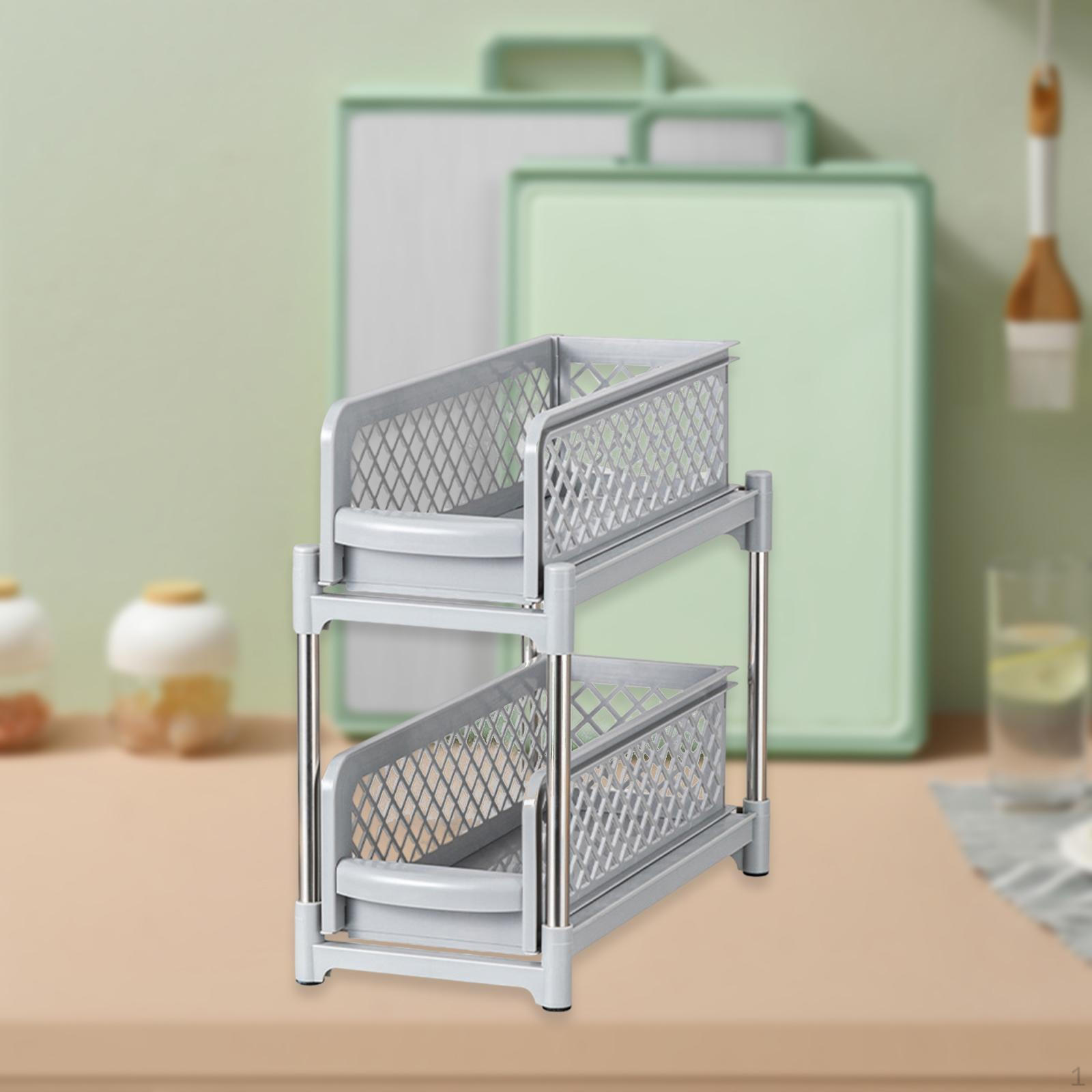 

Органайзер с выдвижными ящиками для ванной комнаты