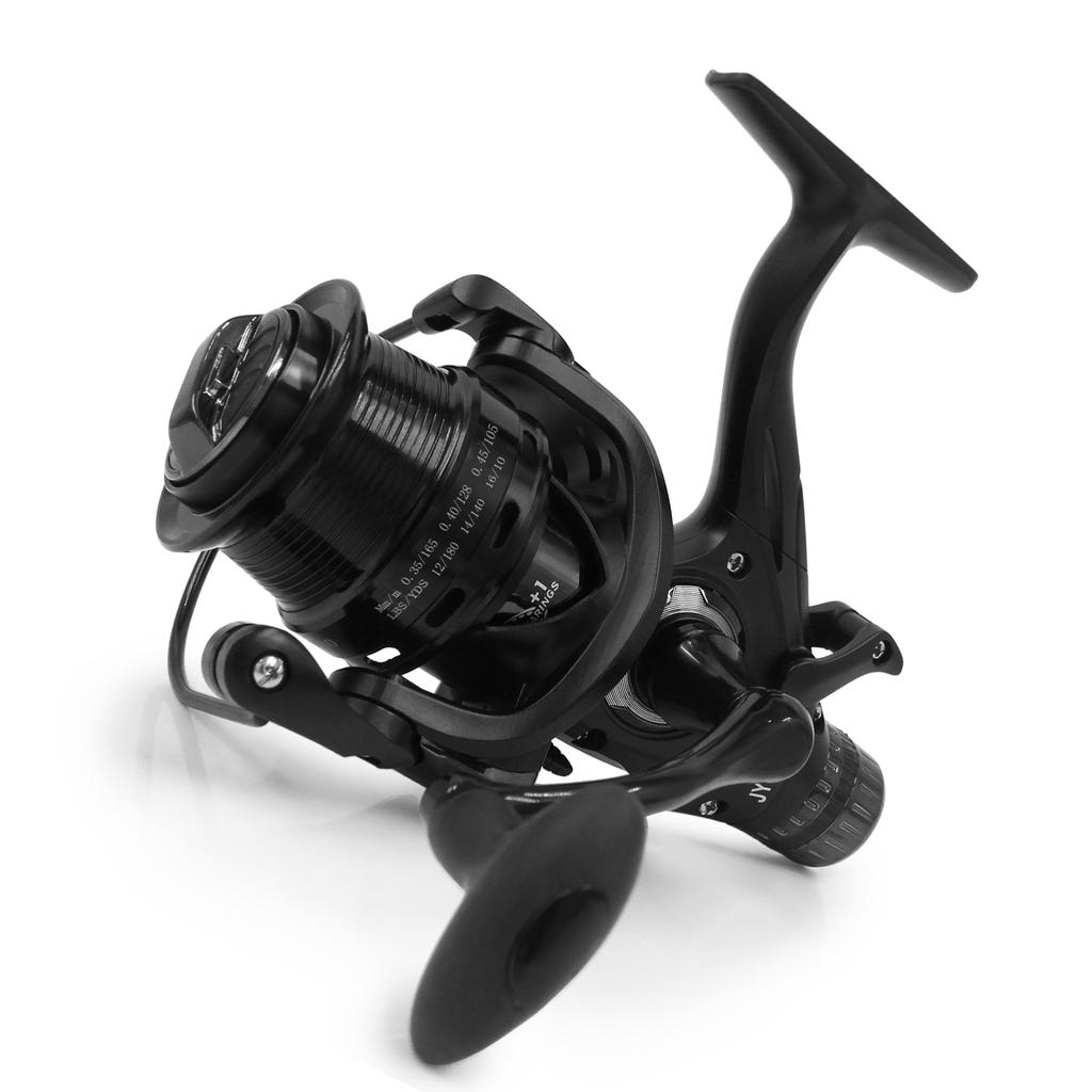 9+1BB Speed Ratio Fishing Reel with Dual Brake System Smooth Spinning Reel with Dual Spool Interchangeable Handle
