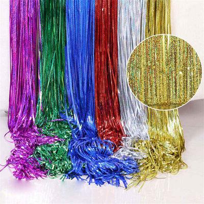 Party Decor Thickened Decor Curtain Background Wall Decor Tassel Holiday Decorations Tinsel Curtain