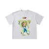 260 GSM Double Yarn 32 Count 100% Cotton Dragon Ball V51 Daima Vegeta Print Unisex Heavy Cotton T Shirt