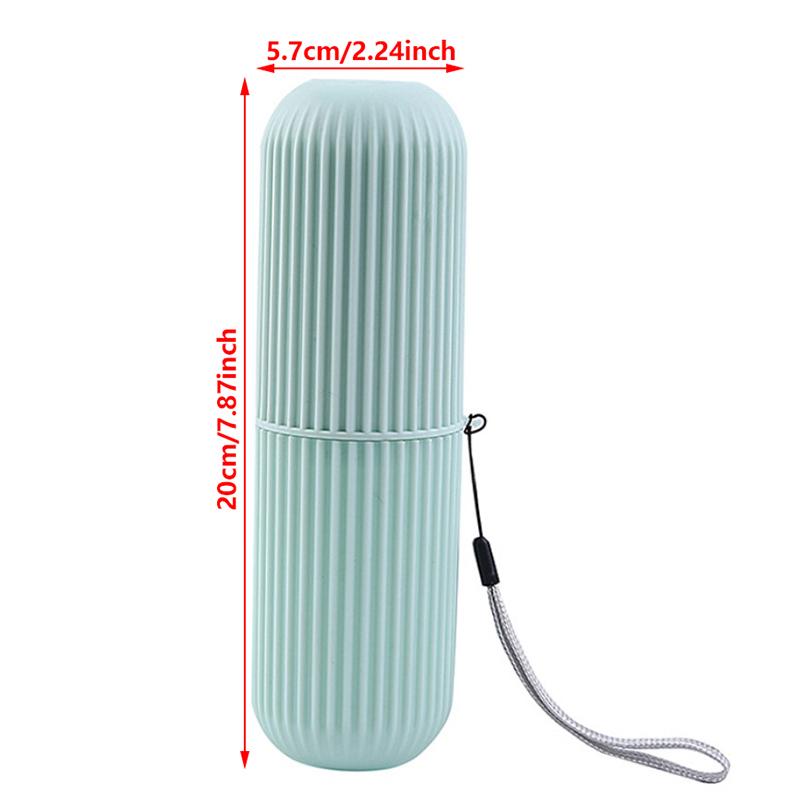 1PC Portable Toothpaste Toothbrush Protect Holder Case Travel Camping Storage Box With Protective Cover Great For Traveling