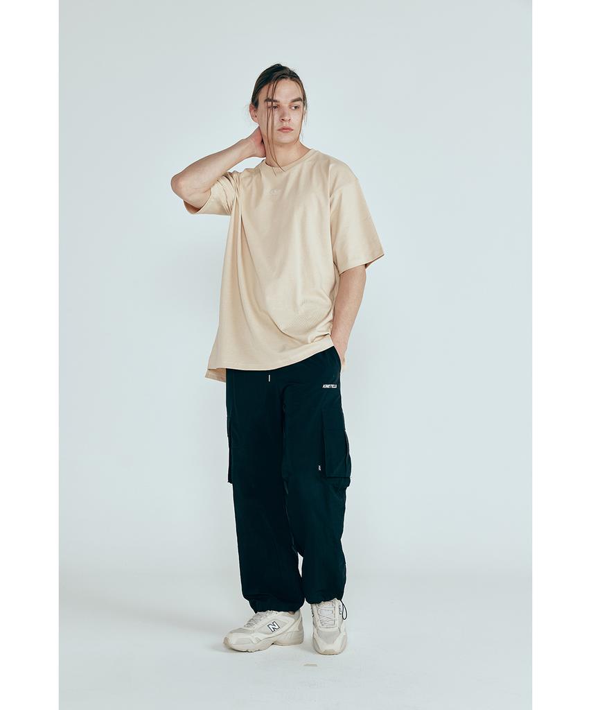 Kinetikeullo Nylon Cargo Pants (Black)