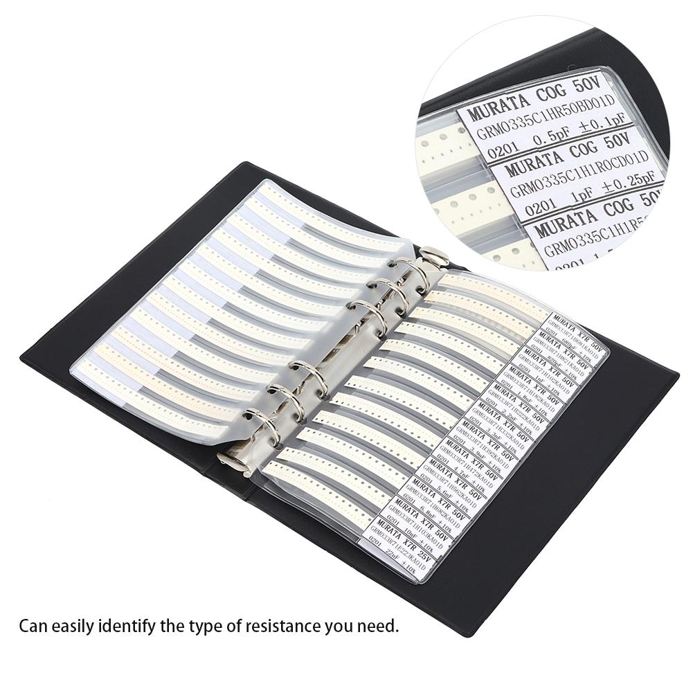 Buy 0201 Series 51 Types Capacitors Electronic Components Assortment