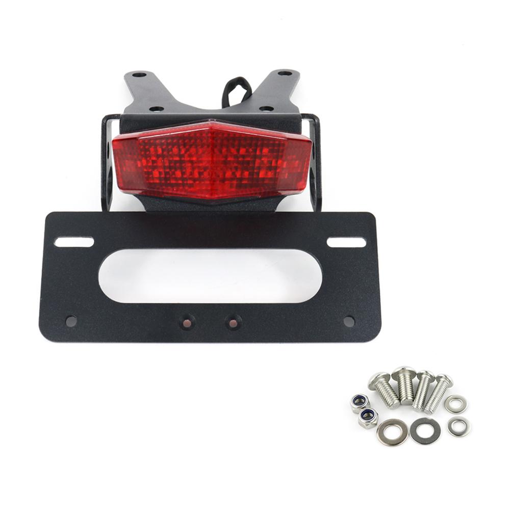 Kennzeichenhalter mit LED-Licht für Honda CRF250L CRF250M 2013-2022 CRF250 Rally 2017-2022 Fender Eliminator
