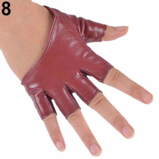 Fashion Girls Half Women Driving Dance Finger Fingerless Gloves Gifts