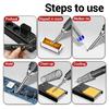 Mini Electric Soldering Iron 96W Adjustable Temperature Fast Heating Portable Digital Display Welding Iron Tool Kits