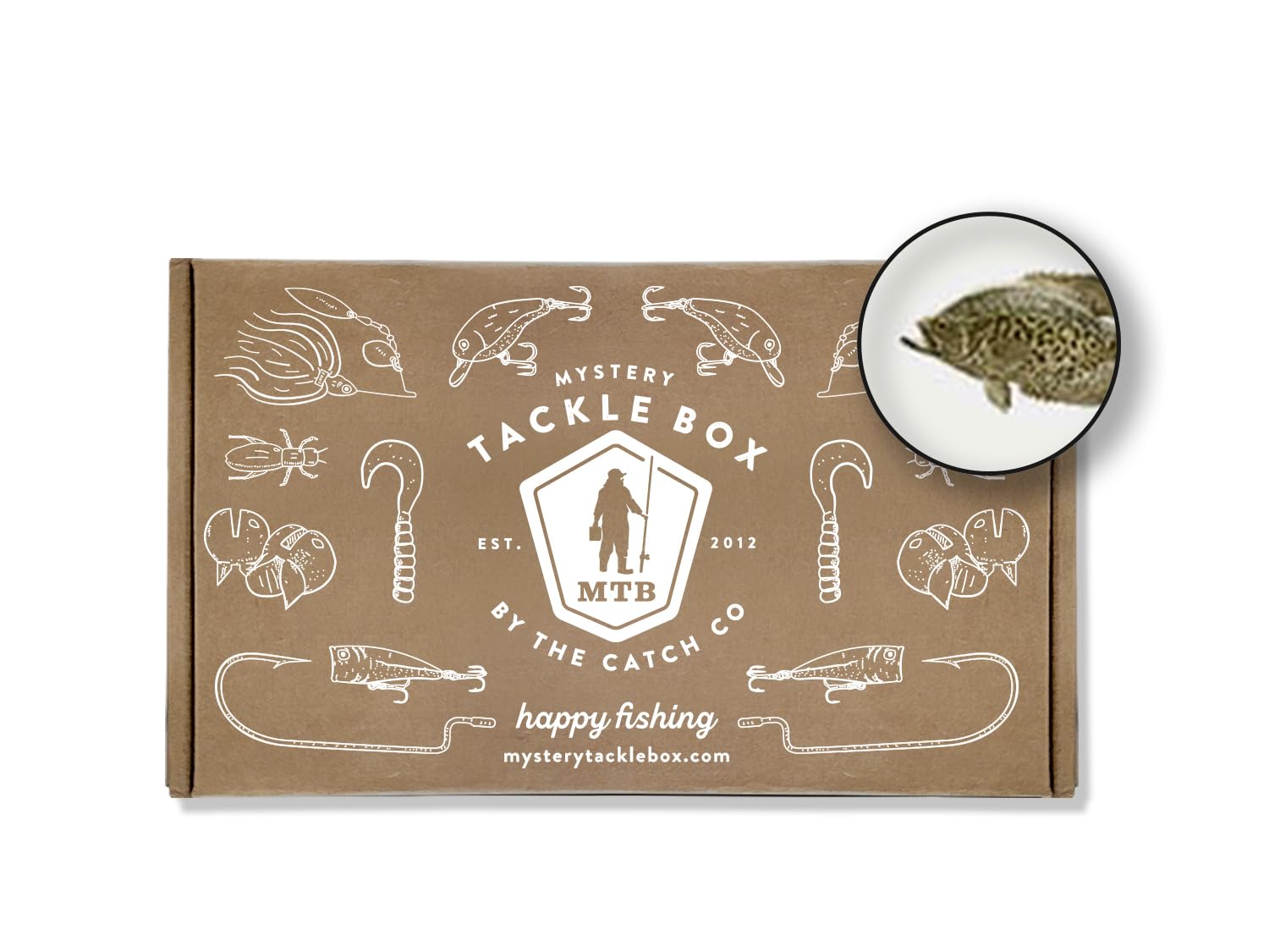 

Catch Co Mystery Tackle Box Набор для ловли краппи Ловля краппи Ловля солнечника