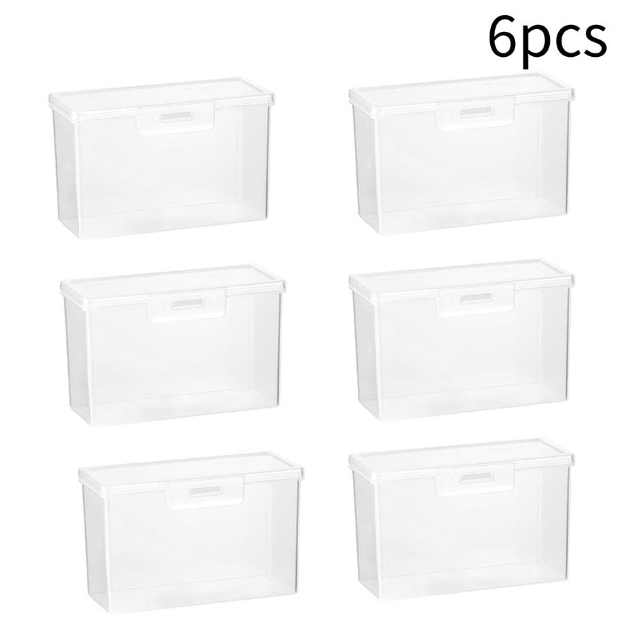 1 set, 2pcs/4pcs/6pcs multi-purpose storage box, suitable for poker cards or jewelry storage, size: 3.93*2.56*1.57 inches