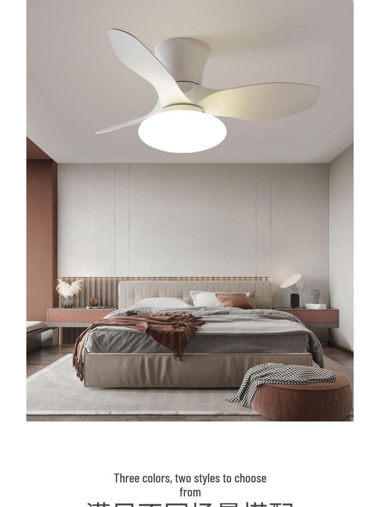 Leiser energiesparender Deckenventilator mit Licht, variablem Geschwindigkeitsregler & Fernbedienung für Wohnzimmer & Schlafzimmer