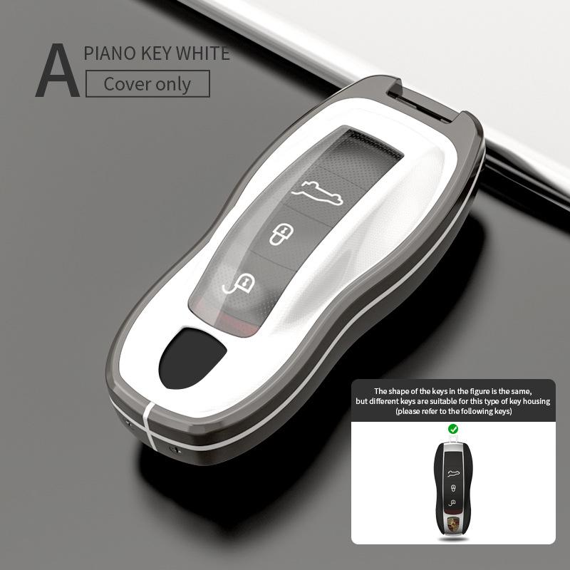 

Porsche Key Case for 2019-2020 Cayenne, Panamera, 911 - Shell Bag