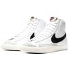 Nike Zapatillas Blazer Mid 77 Vintage Blanco Negro Mujer CZ1055-100